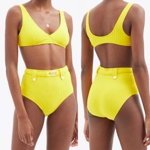 SOLID & STRIPED Annie Ribbed Bikini Set